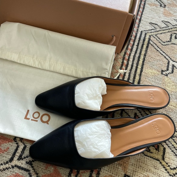 LOQ Shoes - LOQ Black Women's Mules